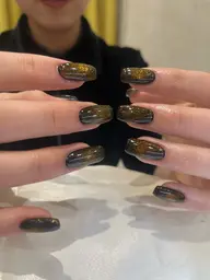 【オフ込み】🫧長さ出しシンプルネイル🫧