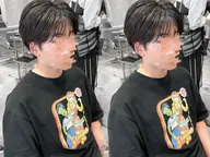 【⛓️メンズ限定⛓️‍💥】カット + 毛流れパーマ + 高保湿2step TR🌝🫧