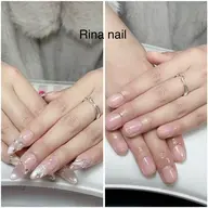 オフのみチップ長さ出し( お休み)+ネイルケア