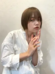 前髪縮毛矯正+前髪カット