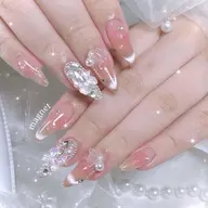 【オフ込】🩷パーツのせ放題🩷 アートやり放題コース🎀可愛いお写真プレゼント🫧ドリンクサービス🥤動画視聴可能◎