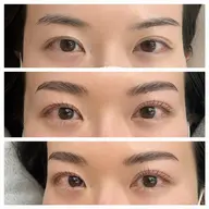 【眉毛のくせをとって毛流れを作る】HBLハリウッドブロウリフト➕眉毛WAX【間引き可◎お仕上げ眉メイク込み】