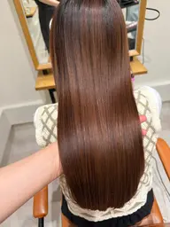 シャンプーブロー込み🩵髪質改善カシミヤトリートメントでぷるん髪✨💆🏼♀️