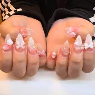 💅『長さ出し』1cm​〜​1.5cm  ［パーツ2本まで］⚪︎追加1本100円​〜​