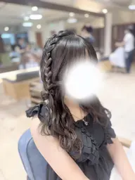 ʚ 🎀量産型ヘアアレンジ🎀 ɞ【巻き下ろし、ハーフツイン等など】指名料込