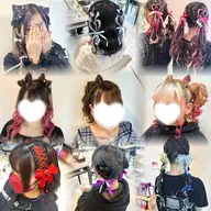 【イベントやLIVE前に】🎀推し活ヘアセット🎀　　補足説明を必ずお読み下さい🙇🏼‍♀️