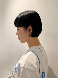 大人気ショートボブ➕透明感カラー💫