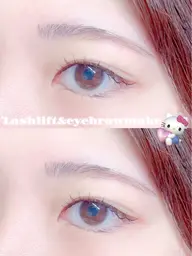 まつ毛パーマ+アイブロウスタイリング