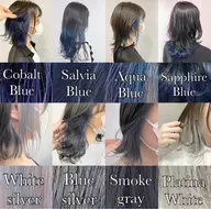 カット+【デザインカラー🎨】ケアブリーチ+高彩色マグネットカラー+4ステップURUTIER集中内部補修TR