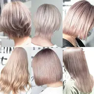 【色落ちがキレイになりたい人用】所要時間 4時間~ ブリーチ2回+カラー