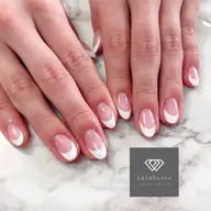 ☪︎ ジェルネイルフレンチネイル