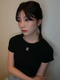 ヘアセット🍒💚