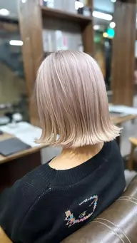 🐳Wカラー➕カット🐳コタトリートメント付き🌟ストレート仕上げorコテ巻き仕上げ💁‍♂️