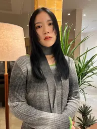 🫧潤いある艶髪へ🫧カット+ケアカラー+ウルトワ水素トリートメント(髪質改善)