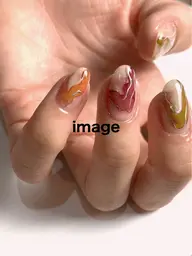 【オフなし】大宮店限定オープン記念デザイン/トレンド定額アート¥6,280