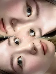 まつ毛パーマ or パリジェンヌラッシュリフト ¥6500🎀