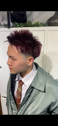 【50%OFF】メンズカット+艶カラー+1STEPトリートメント💈