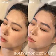ハリウッドブロウリフト（眉周りワックス脱毛無し）