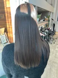 【🥂ナチュラルなストレートヘアに🦢】髪質改善 酸熱ダブルトリートメント