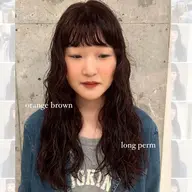 ((ロングパーマ))カット＋ベーシックパーマ🌀＋marrbサービス🫧