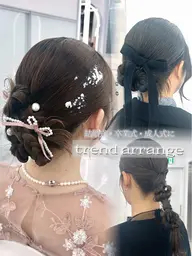 【💐期間限定💐】2/20~3/31限定!!💕卒業式ヘアセット💕早朝の場合ご予約後にご連絡お願いいたします❣️