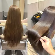 【もう迷わない】✨絹髪美髪ストレート✨＆透け感カラー＋小顔カット　ミニモ限定