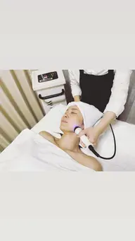 【フェイシャルフルコース】顔のハイパーナイフ＋炭酸パックでうるつや小顔美肌体験💓デコルテまでしっかりでむくみスッキリ✨