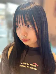 《ミニモ限定》🎀前髪顔周りカット＋前髪ストレート