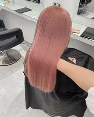 🎗綺麗なハイトーンにしたい方に！ケアブリーチ2回+カラー🤍🎗