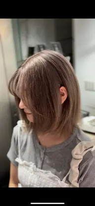 全頭1ブリーチ+オンカラー+艶髪トリートメント