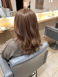 ハイライトカラー(デザインによってはプラス料金頂いております)+シルクトリートメント