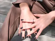 ジェルオフ無料☆Jrネイリストメンズネイル☆ハンドワンカラー