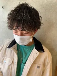 メンズカット💇🏻➕トレンドパーマ🧑🏼🦱