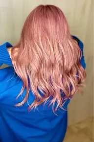 【最高峰ケアブリーチ】エフェクトブリーチ＋オンカラー