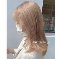 ダメージ防ぎながらハイトーンに🐤（ケアブリーチ＋オンカラー）