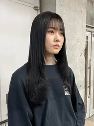 カット+美髪縮毛矯正