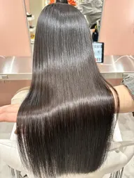 髪質改善/カット+トリートメントストレート（縮毛矯正）【髪質改善/横浜】