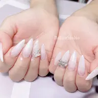 🌷🌷チップ長さだし+シンプルデザイン(時間内2本までデザイ