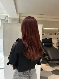 【暖色限定】🧡髪質改善カラー➕シャンプー➕トリートメント🧡