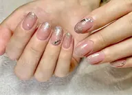 他店様オフ無料！ベーシックコース・シンプルなデザインネイル