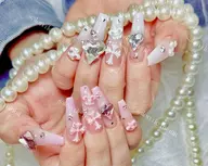 ★NEWS★【ネイルチップ長さだし】ワンホン定額コース¥4980