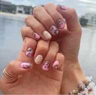 凝ったアート(手)🎨💅🏻持ち込みデザイン🙆🏻‍♀️