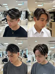 《✨️minimo限定クーポン✨️》メンズ カット＋ハイライト・バレイヤージュ🌈