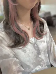 似合わせカット+イヤリングカラー(耳周り)✨+トリートメント