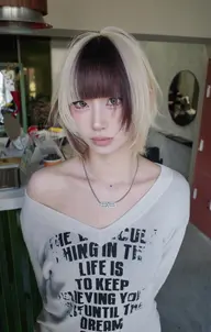 【ウルフカット】+【前処理付きケアカラー】