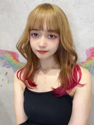 《新規限定》🌈✨️カット＆ブリーチ＆カラー＆ウォータートリートメント✨️🌈￥15000→13400