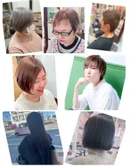 いつものカット+カラー ¥7.700