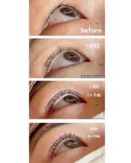 【まつ毛育毛✨】イタリア初🇮🇹のまつ毛を太く濃く育てるまつ毛パーマ(マイラミネーション)🍋