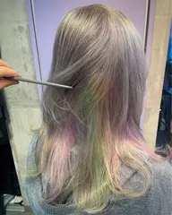 🦄ユニコーンカラー🩵インナーケアブリーチ1回付き🦄