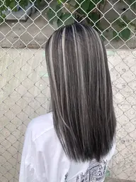 くっきりコントラストハイライトデザイン&ケアトリートメント